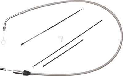 DRAG SPECIALTIES Quick Connect Clutch Cable Upper 47" Stainless Steel 5323508HE