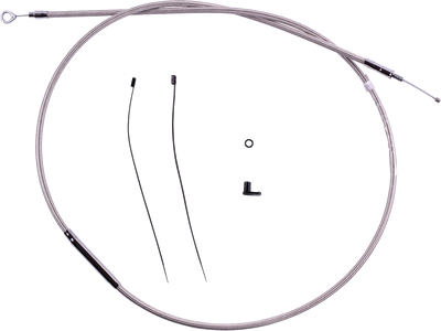 MAGNUM SHIELDING Polished Stainless Clutch Cable 78-11/16" Part 5223-78