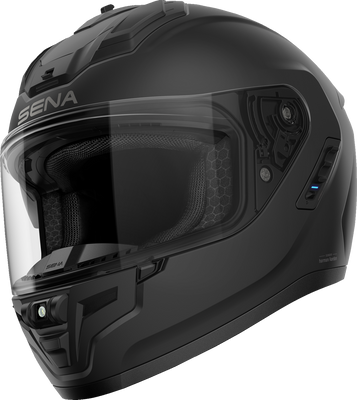 SENA Phantom Helmet - Matte Black 2XL (Part Number: PHANTOM-MBXXL3)