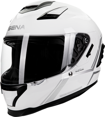 SENA Stryker Helmet - Glossy White Small STRYKER-GW00S1