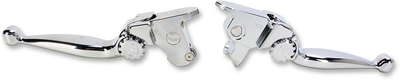 PSR Journey Adjustable Lever Set for Harley Models - Chrome 12-00604-20