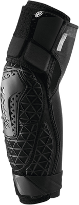 100% Surpass Elbow Guards - Black Medium (Part No. 70008-00002)