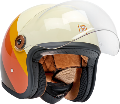BILTWELL Tahoe™ Helmet 20th Anniversary XS - Lightweight Impact-Resistant Motorcycle Helmet with Ventilation and Comfort Features