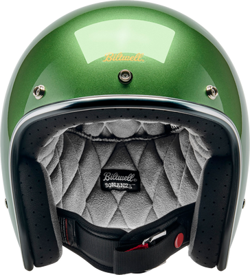 BILTWELL Bonanza Helmet in Metallic Irish Green - XS (Part No. 1001-3117-201)