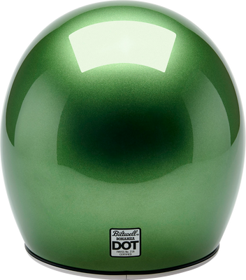 BILTWELL Bonanza Helmet in Metallic Irish Green - XS (Part No. 1001-3117-201)