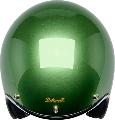 BILTWELL Bonanza Helmet in Metallic Irish Green - XS (Part No. 1001-3117-201)