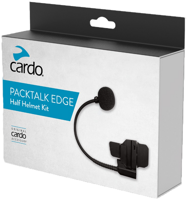 CarDo Packtalk Edge Half Helmet Kit - Model ACC00013 with JBL Sound and Interchangeable Microphones