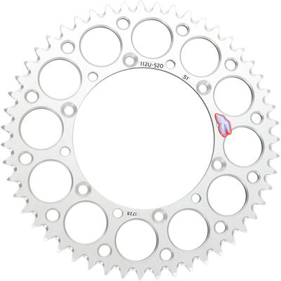 RENTHAL 112U-520-51GESI Aluminum Rear Sprocket – 51 Tooth for Kawasaki