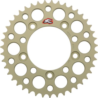 Renthal 435U-520-43P-HA Aluminum Rear Sprocket for Ducati, 43 Teeth