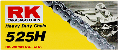 RK M525H Heavy-Duty Motorcycle Chain - 110 Links, Model M525H-110