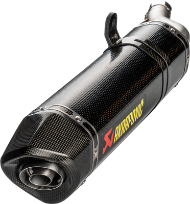 AKRAPOVIC Slip-On Line Muffler for Honda NX500 - Carbon Fiber S-H5SO5-HRC