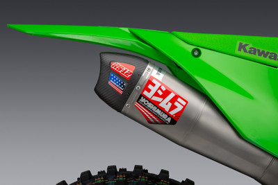 Yoshimura RS-12 System SS/Al/Cf for Kawasaki KX450 - High-Performance Dirt Bike Exhaust System