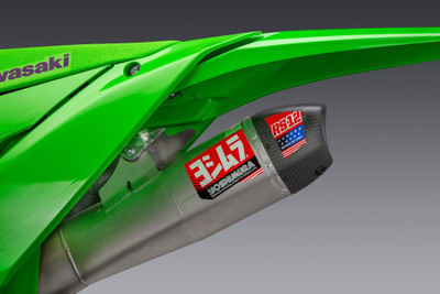 Yoshimura RS-12 System SS/Al/Cf for Kawasaki KX450 - High-Performance Dirt Bike Exhaust System