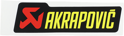 AKRAPOVIC Replacement Sticker P-HST2AL by AKRAPOVIC