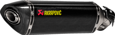AKRAPOVIC Slip-On Line Muffler for Kawasaki Ninja 1000 SX & Ninja 1100 SX - Carbon Fiber (Part S-K10SO32-HRC)
