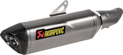 AKRAPOVIC Slip-On Line Muffler Titanium for Ninja 500/Z500 S-K5SO1-HRT