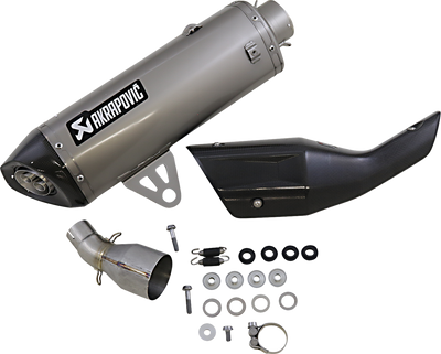 AKRAPOVIC Titanium Muffler S-B4SO2-HRT for Enhanced Scooter Performance