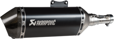 AKRAPOVIC Slip-On Scooter Muffler - Stainless Steel S-VE125SO3-HZBL