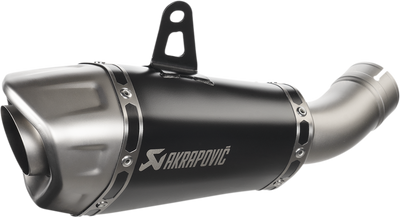 AKRAPOVIC Race Muffler Titanium S-K10SO28-ASZTBL for Enhanced Performance and Sound
