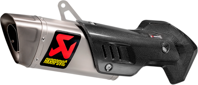 AKRAPOVIC Titanium Muffler S-D12SO9-HAPT for Enhanced Motorcycle Performance