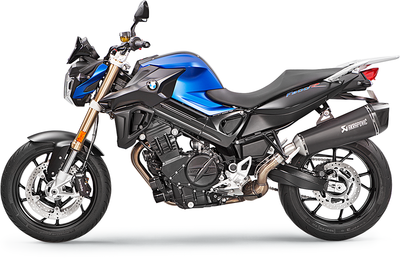 AKRAPOVIC Muffler for BMW - Black Titanium S-B8SO7-HZAABL