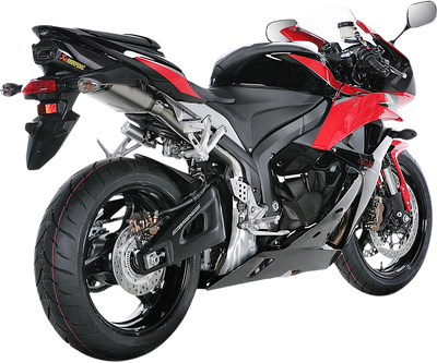 AKRAPOVIC Titanium Muffler S-H6SO13-HACT for Enhanced Motorcycle Performance