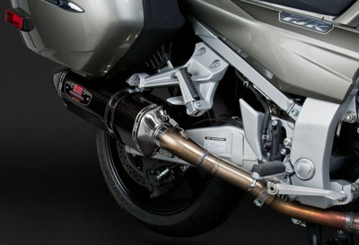 Yoshimura Exhaust Signature R 77 Slip-On SS CF Dual - Part 13150E0220