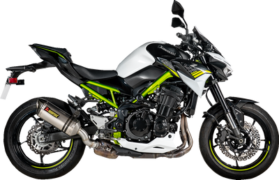 AKRAPOVIC Slip-On Line Muffler for Motorcycles - Titanium S-K9SO10-HZT