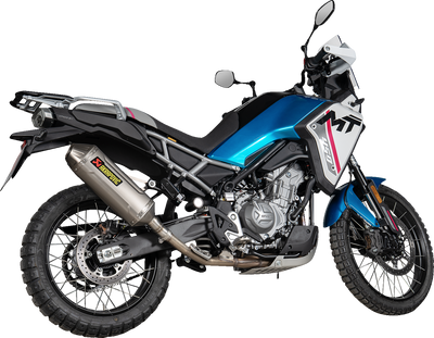 AKRAPOVIC Slip-On Line Muffler for CFMOTO 450 MT and IBEX 450 – Titanium Part S-CF4SO2-HFTT