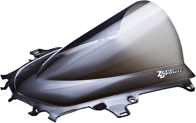 ZERO GRAVITY Double Bubble Windscreen Smoke for Yamaha R1 - Part 16-542M-02