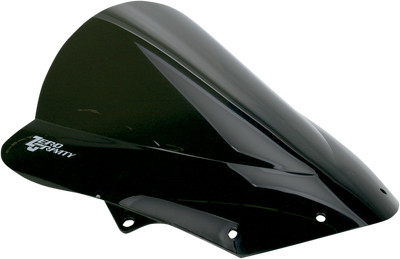 ZERO GRAVITY Double Bubble Windscreen for Kawasaki ZX-10R (Part #16-262-19) in Dark Smoke