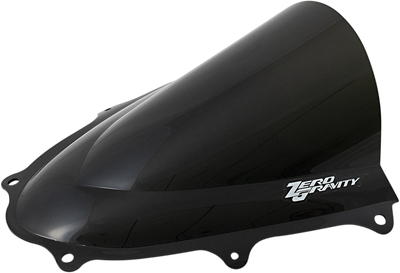 ZERO GRAVITY Double Bubble Windscreen - Dark Smoke for GSX-R 1000R/Z (Part #16-115-19)