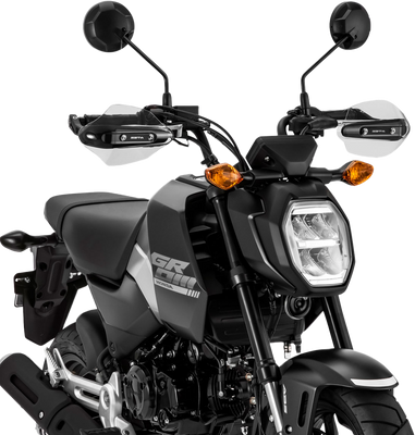 ZETA Sonic Handguard Light Smoke for Honda Grom and Monkey - Part Number ZS72-2502