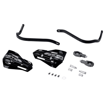 ZETA Armor Handguard XC Kit for 28.6mm Handlebar - Black/Black