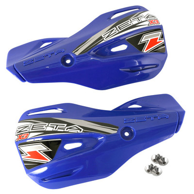 ZETA X3 Handguard Shield Blue with Adjustable Master Cylinder Guard – Model ZE72-0404