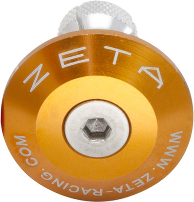 ZETA Bar End Plug Gold - Part Number ZE48-7004