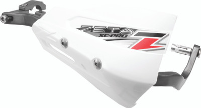 ZETA XC Pro Protector Handguard Shields White - Part Number ZE72-4110
