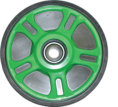 PPD R6380T-2-305A Idler Wheel - 6.38" Diameter, 0.625" Width, Green S/M