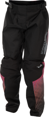Youth F 16 Pants Black/Red/Purple Sz 26