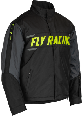 Outpost Jacket Black/Grey/Hi Vis Sm