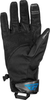 Title Long Gloves Blue/Black/Light Blue 2x