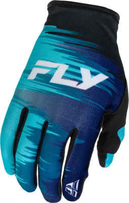 Women's Lite Gloves Aqua/Navy/White Sm