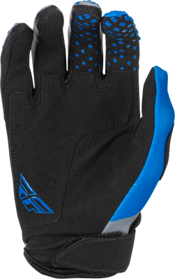 Youth Kinetic Gloves Blue/Grey/Black Ys