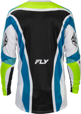 Lite Le Current Jersey White/Lime/Blue Xl