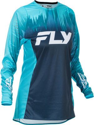 Women's Lite Jersey Aqua/Navy/White Md
