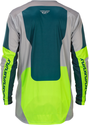 Lite Jersey Grey/Lime/Teal Lg