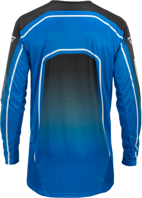 Youth Rayce Bicycle Jersey Blue/Black/White Yxl