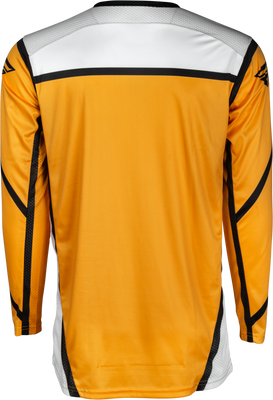 Lite Jersey White/Black/Mustard Lg