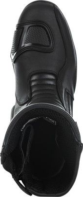 Milepost Boots Black Sz 10