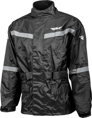 2 Piece Rain Suit Black 3x
